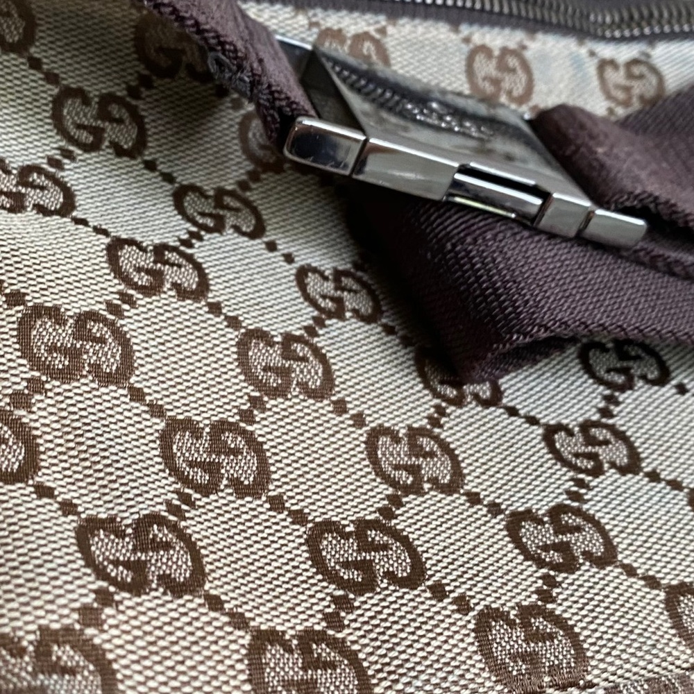 Vintage Gucci Monogram Belt Bag - Picture 13 of 15